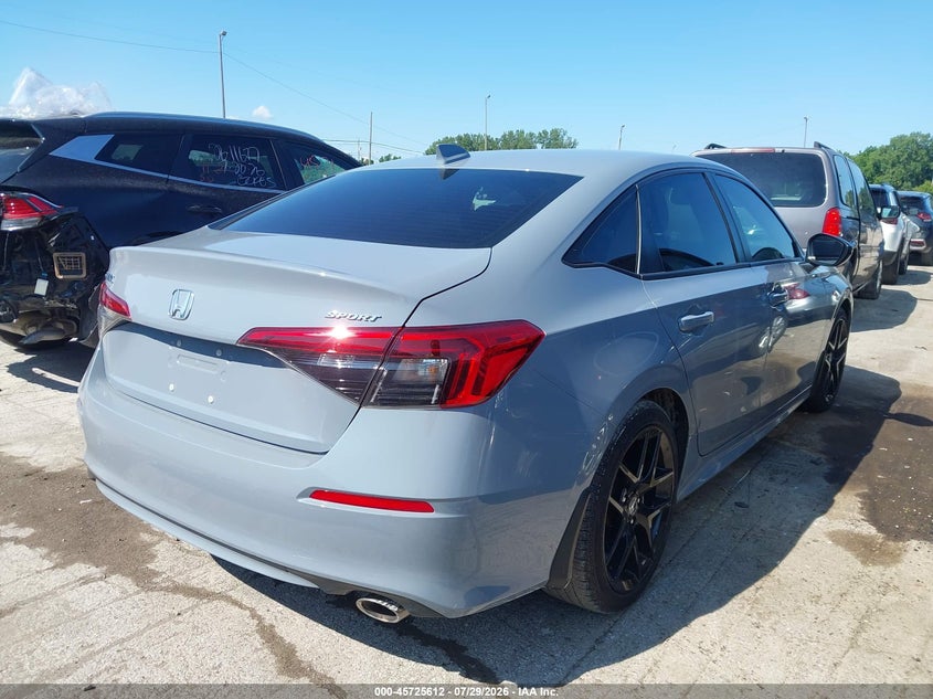 Vin: 2hgfe2f58nh608170, lot: 46224311, honda civic sport 20224