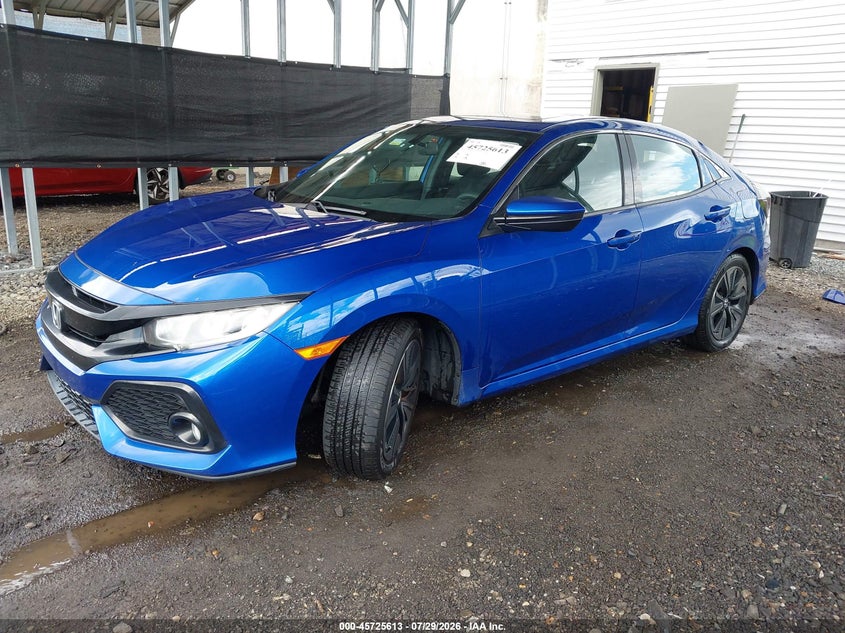 Vin: shhfk7h56ju412955, lot: 46224312, honda civic ex 20182