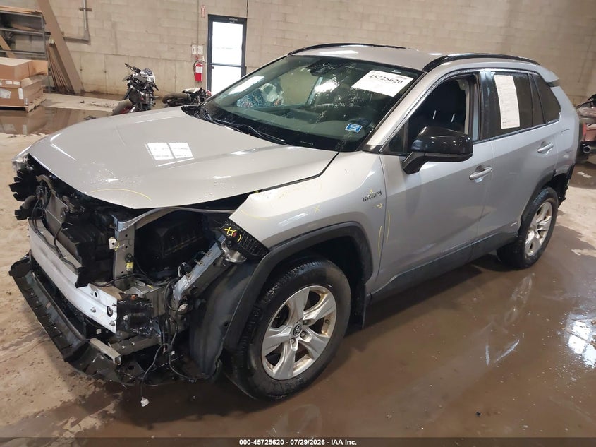 Vin: jtmlwrfv1kd030946, lot: 46224319, toyota rav4 hybrid le 20192