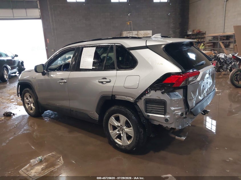 Vin: jtmlwrfv1kd030946, lot: 46224319, toyota rav4 hybrid le 20193