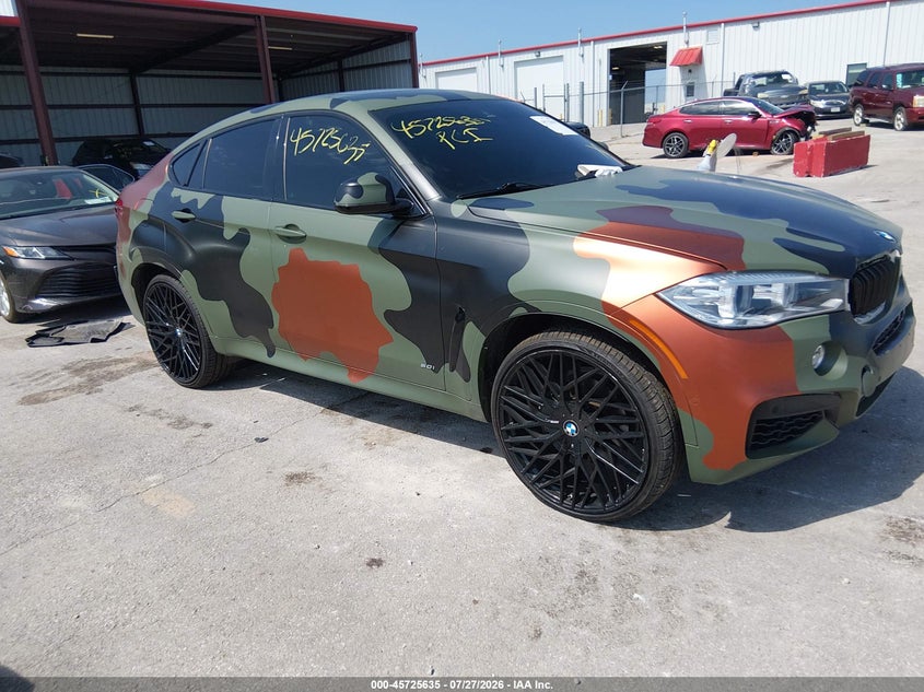 2019 BMW X6 auction photo 1