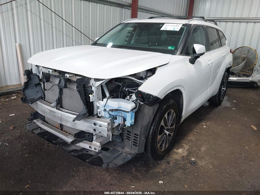 Vin: 5tdkdrbh4ps028489, lot: 46224343, toyota highlander xle 20232