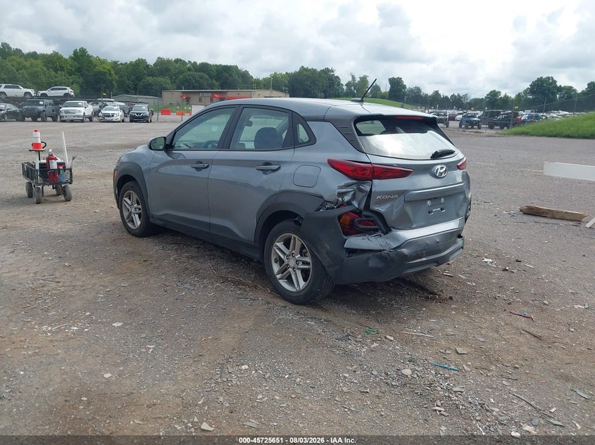 Vin: km8k12aa8ku242289, lot: 46224349, hyundai kona se 20193