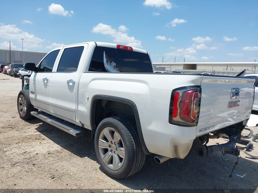 Vin: 3gtp1nec0jg450787, lot: 46224351, gmc sierra 1500 slt 20183