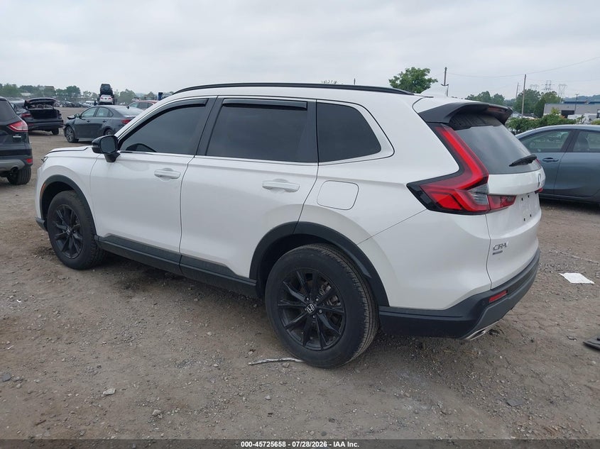 Vin: 2hkrs6h84sh814348, lot: 46224357, honda cr-v hybrid sport-l 20253