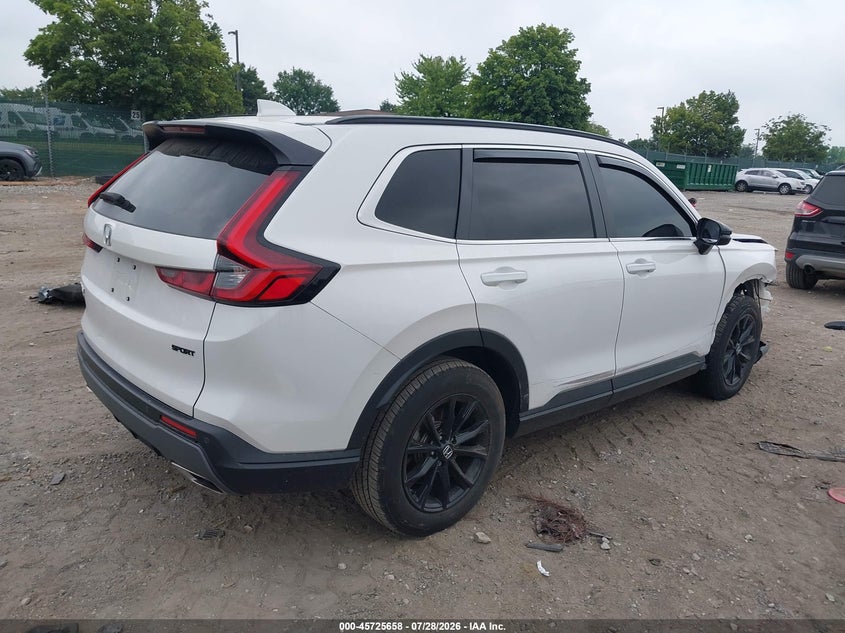 Vin: 2hkrs6h84sh814348, lot: 46224357, honda cr-v hybrid sport-l 20254