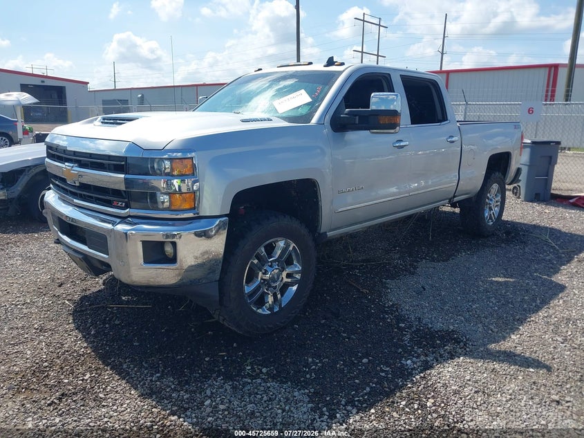 Vin: 1gc1kwey9jf276577, lot: 46224358, chevrolet silverado 2500hd ltz 20182