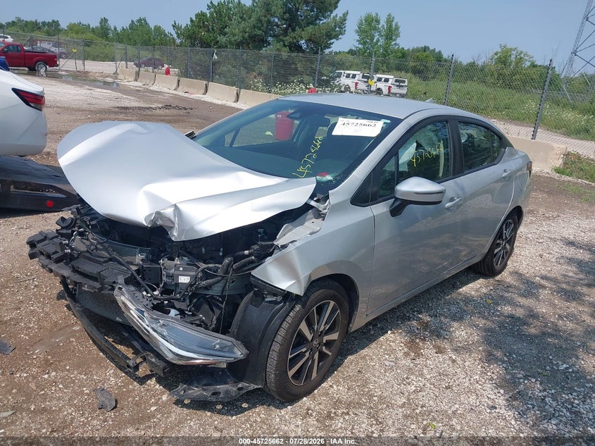 2021 Nissan Versa, Front End, IAAI, VIN 3N1CN8EV9ML833518 — photo 2