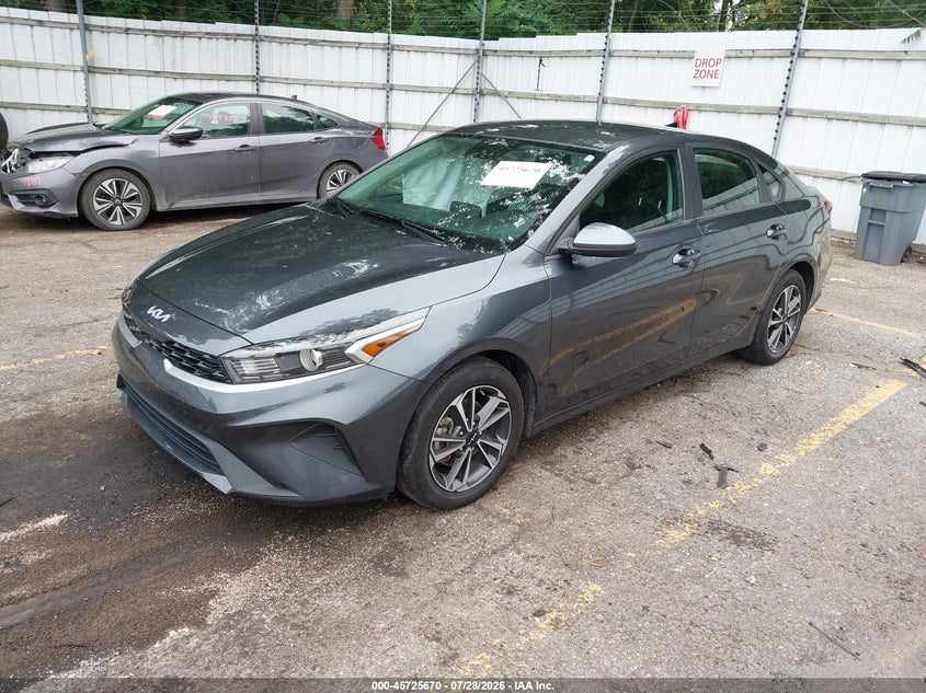 Vin: 3kpf24ad6pe683417, lot: 46224370, kia forte lxs 20232