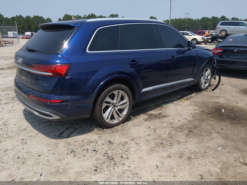 Vin: wa1ljaf7xmd020432, lot: 46224389, audi q7 premium plus 45 tfsi quattro tiptronic 20214