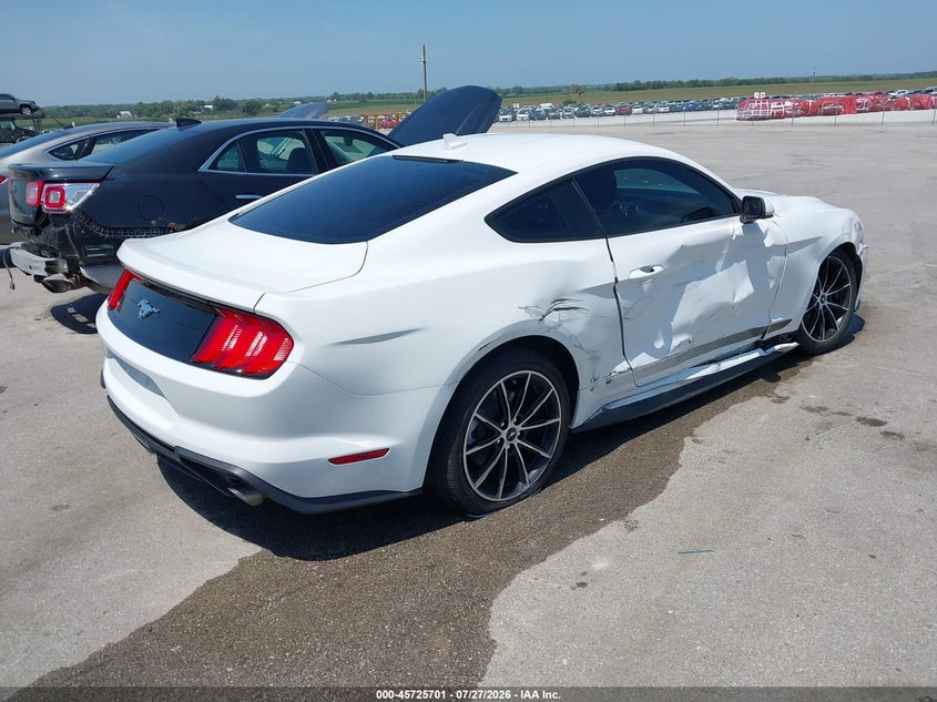 Vin: 1fa6p8th6l5189319, lot: 46224400, ford mustang ecoboost fastback 20204