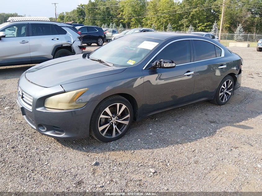 Vin: 1n4aa5ap5cc860446, lot: 46224407, nissan maxima 3.5 sv 20122
