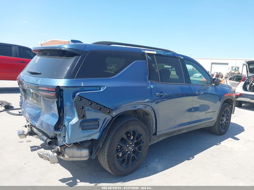 Vin: 1gnergks4tj260152, lot: 46224421, chevrolet traverse fwd lt 20264