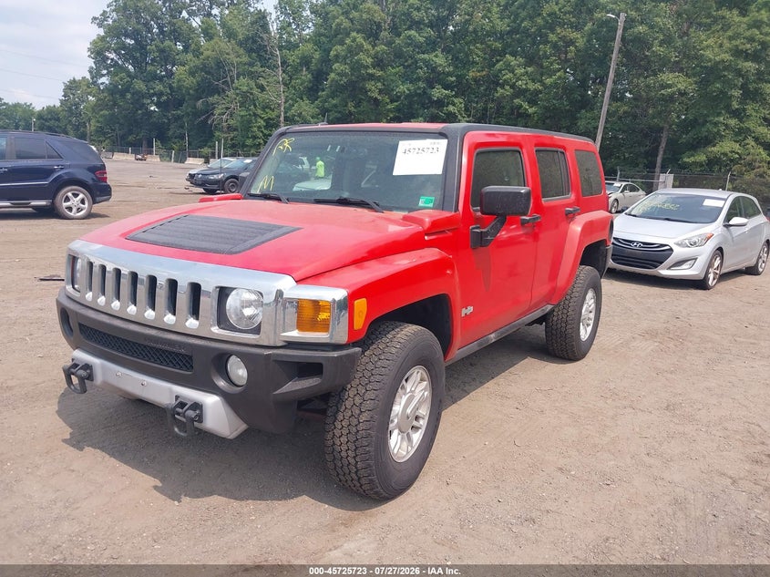 2008 HUMMER H3 SUV auction photo 2