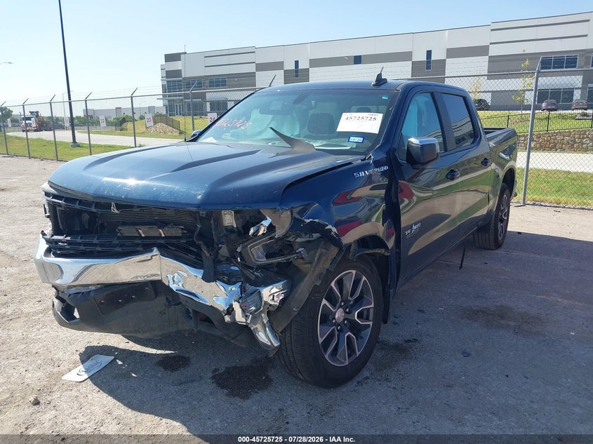 Vin: 3gcpwcedxmg290646, lot: 46224424, chevrolet silverado 1500 2wd  short bed lt 20212