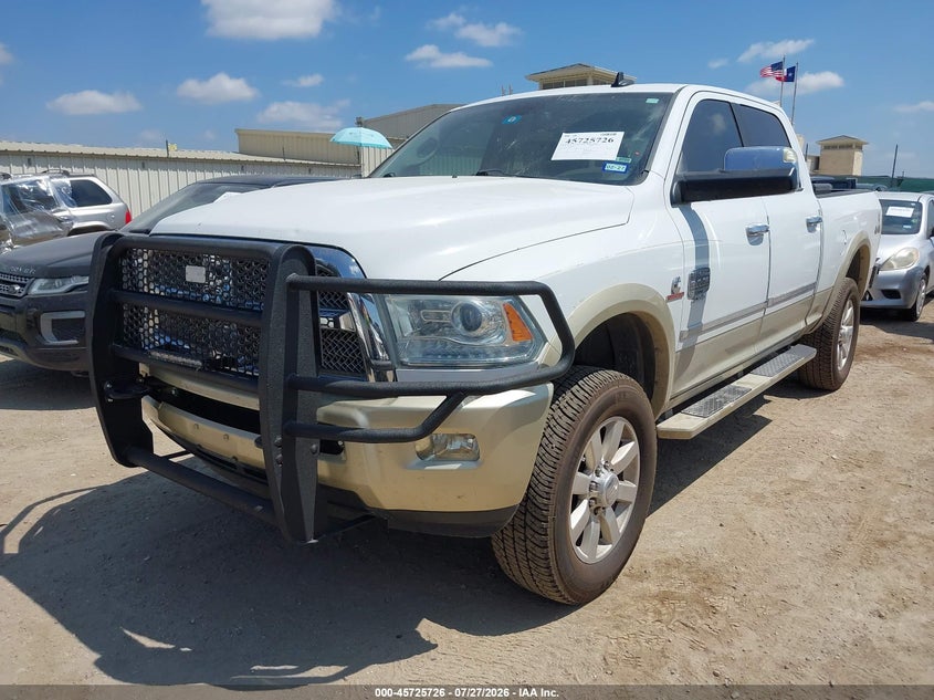 Vin: 3c6ur5gl8eg107330, lot: 46224425, ram 2500 longhorn 20142