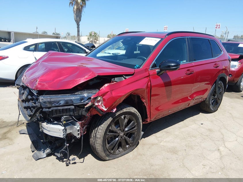 Vin: 7fars6h99pe038429, lot: 46224435, honda cr-v hybrid sport touring 20232