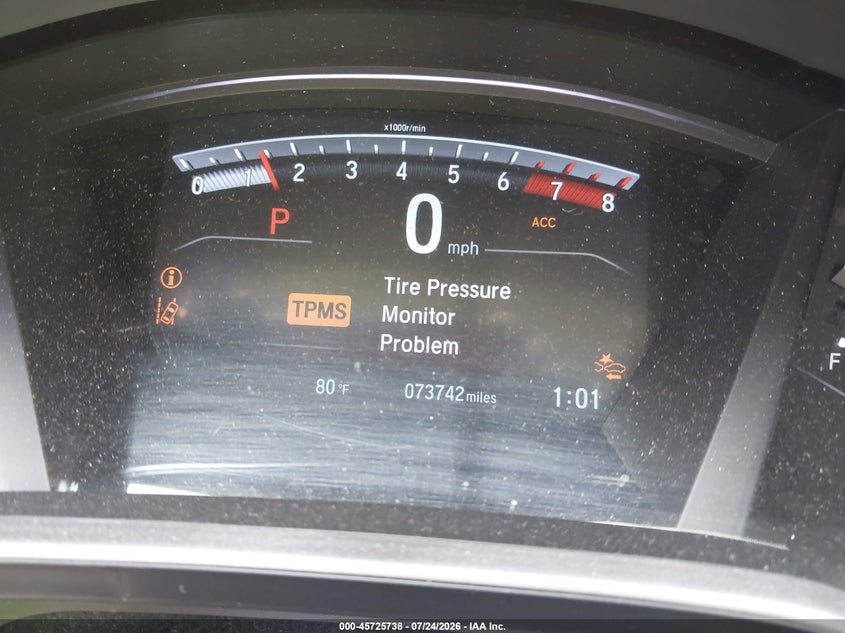 2018 HONDA CR-V auction photo 7