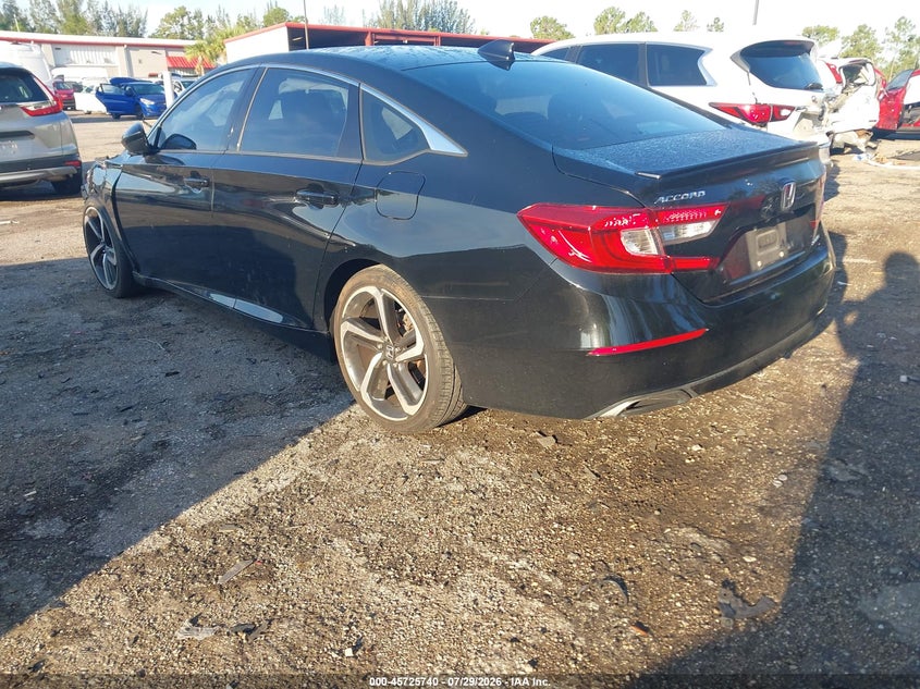 Vin: 1hgcv1f37ka038474, lot: 46224439, honda accord sport 20193