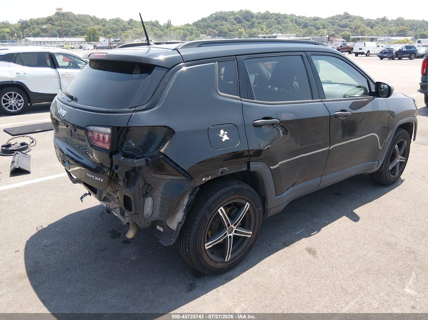 Vin: 3c4njcab4jt181483, lot: 46224440, jeep compass sport fwd 20184