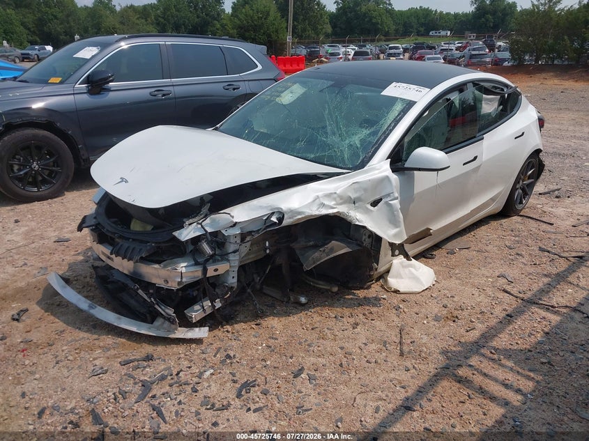 2021 TESLA MODEL 3 auction photo 2
