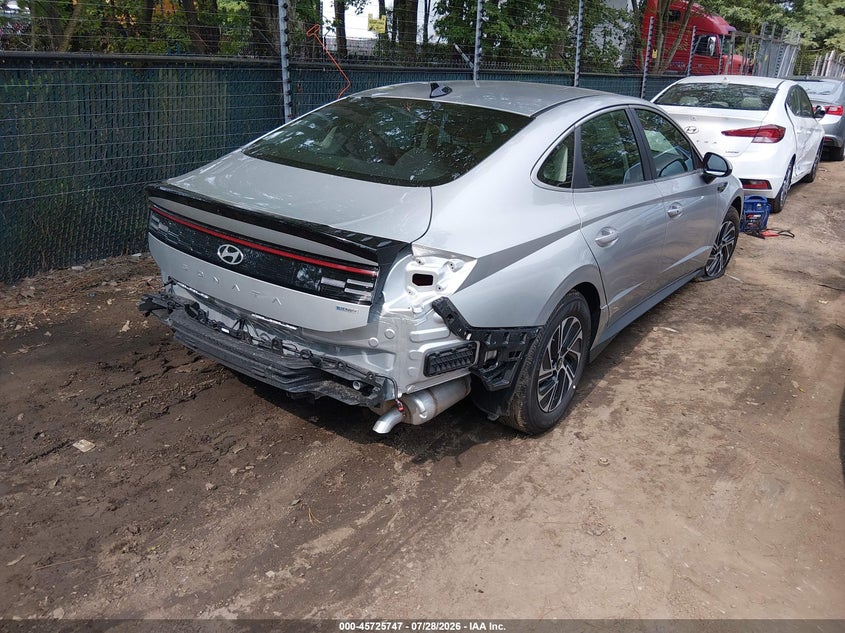 Vin: kmhl24jj3ta170353, lot: 46224446, hyundai sonata hybrid blue 20264