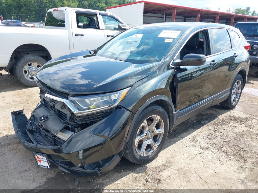 Vin: 2hkrw2h86jh644716, lot: 46224455, honda cr-v ex-l/ex-l navi 20182