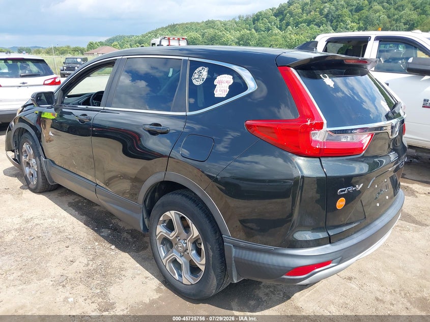 Vin: 2hkrw2h86jh644716, lot: 46224455, honda cr-v ex-l/ex-l navi 20183