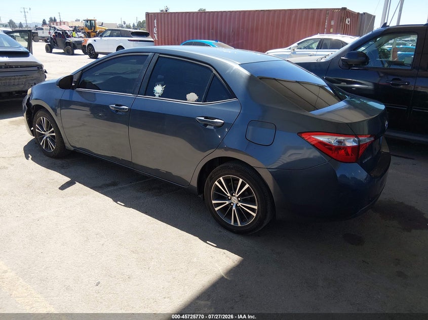 Vin: 5yfburhe6gp559442, lot: 46224469, toyota corolla le plus 20163