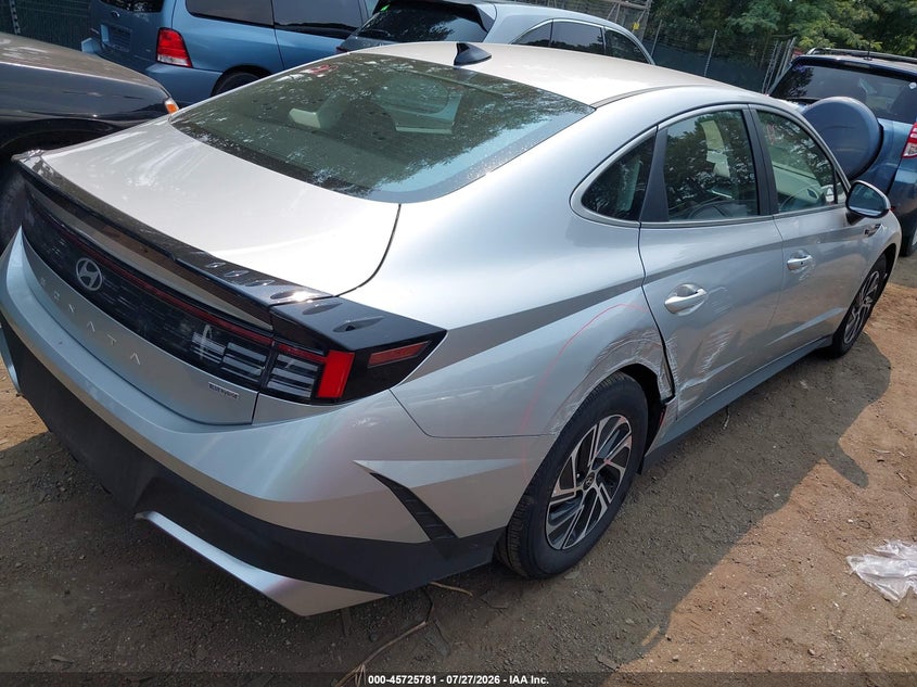 Vin: kmhl24jj6ta163381, lot: 46224480, hyundai sonata hybrid blue 20264