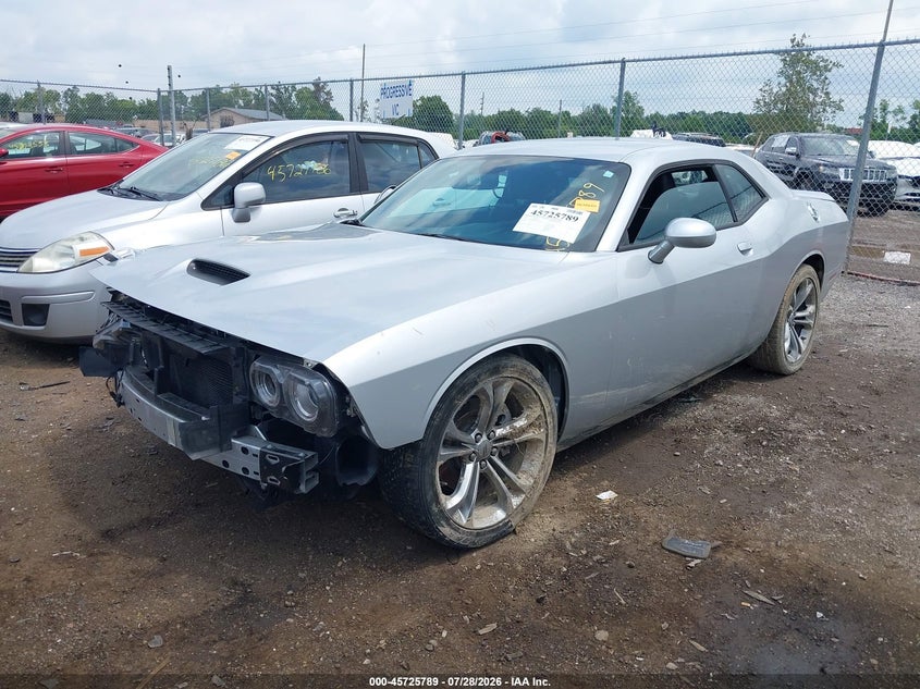 Vin: 2c3cdzjg8mh560775, lot: 46224488, dodge challenger gt 20212