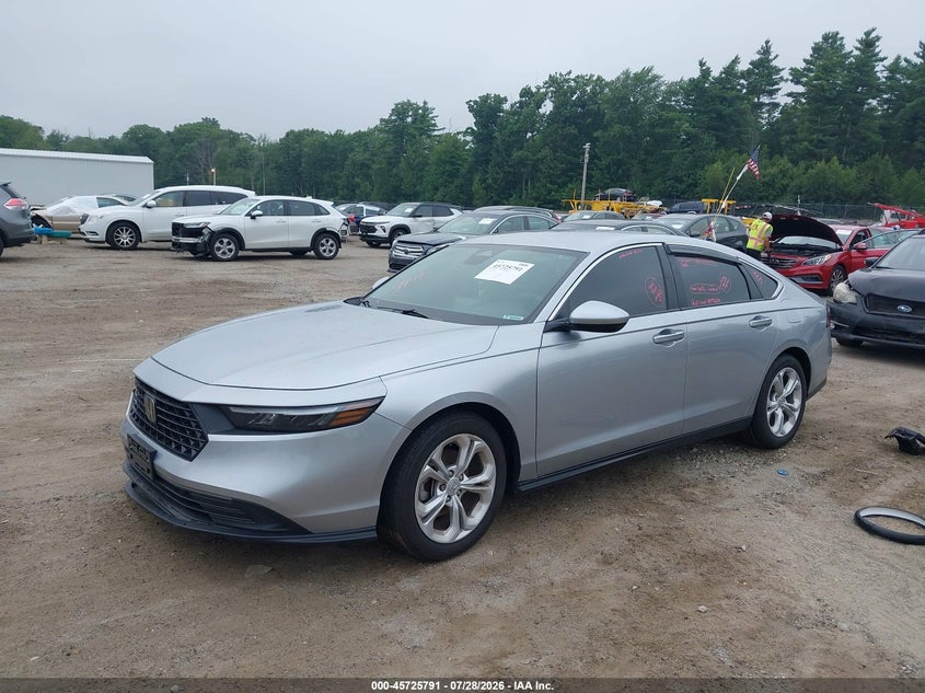 Vin: 1hgcy1f22sa027011, lot: 46224490, honda accord lx 20252