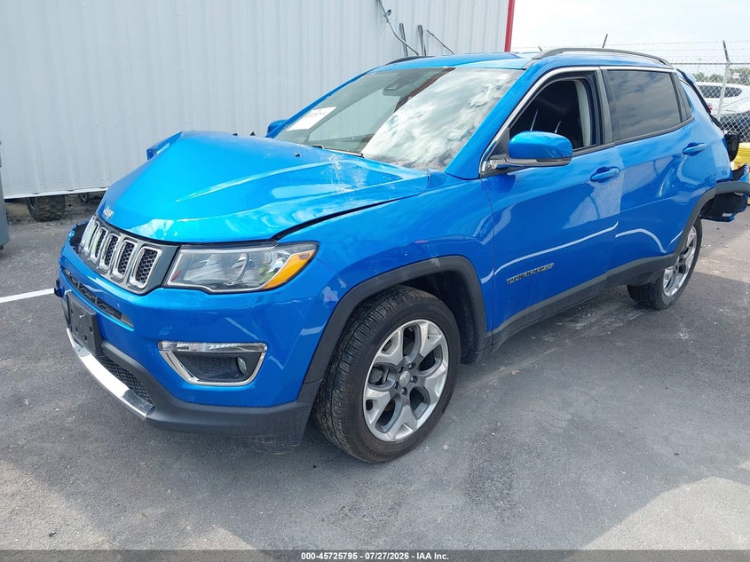 Vin: 3c4njccb9mt522376, lot: 46224494, jeep compass limited fwd 20212