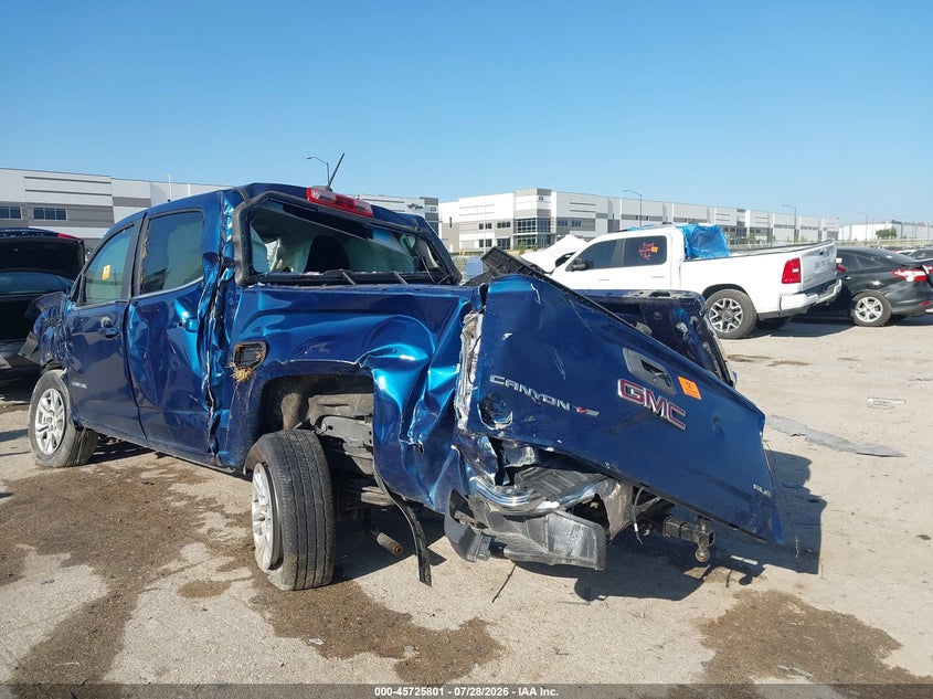 Vin: 1gtg5cen9k1187435, lot: 46224500, gmc canyon sle 20193