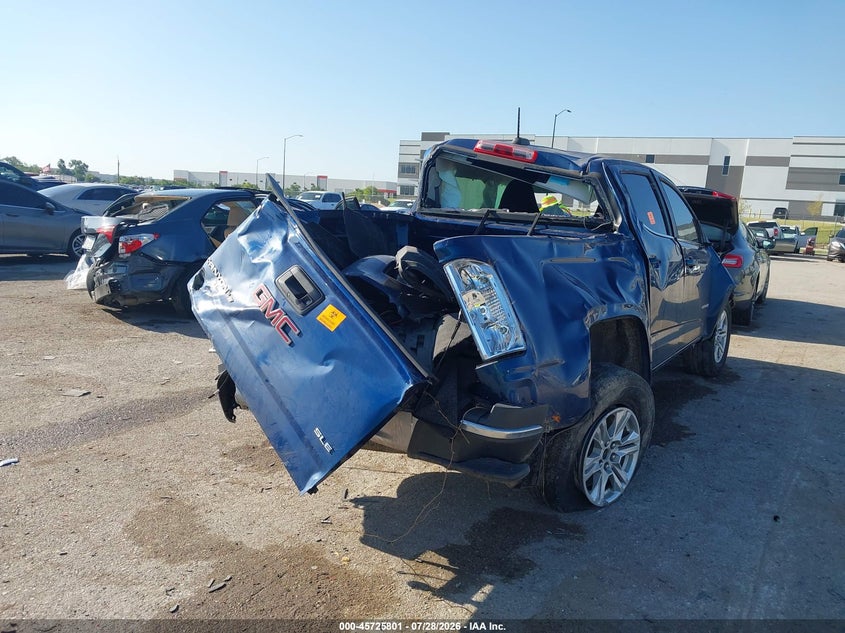 Vin: 1gtg5cen9k1187435, lot: 46224500, gmc canyon sle 20194
