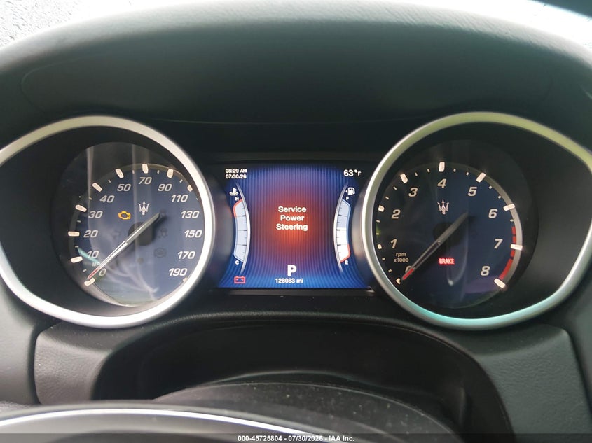 2014 MASERATI GHIBLI auction photo 7
