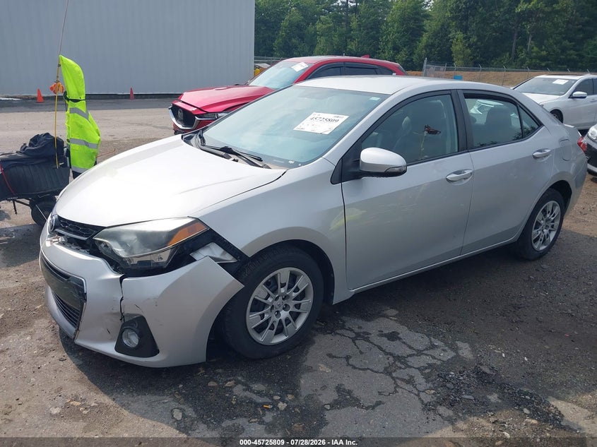 Vin: 2t1burhexfc416072, lot: 46224508, toyota corolla s 20152