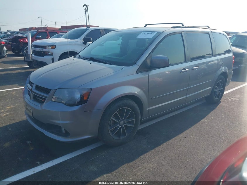 Vin: 2c4rdgeg8gr312206, lot: 46224512, dodge grand caravan r/t 20162