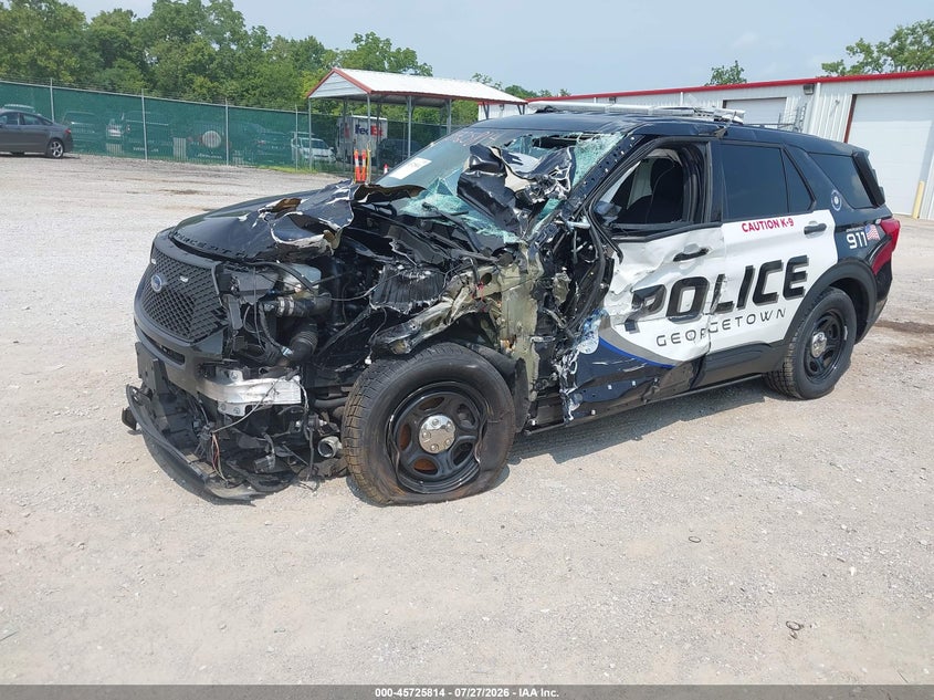 Vin: 1fm5k8ac9pgb98842, lot: 46224513, ford police interceptor utility 20232