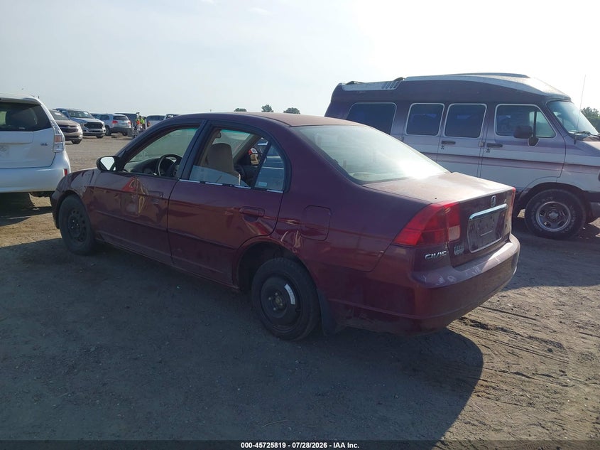 2002 HONDA CIVIC auction photo 3