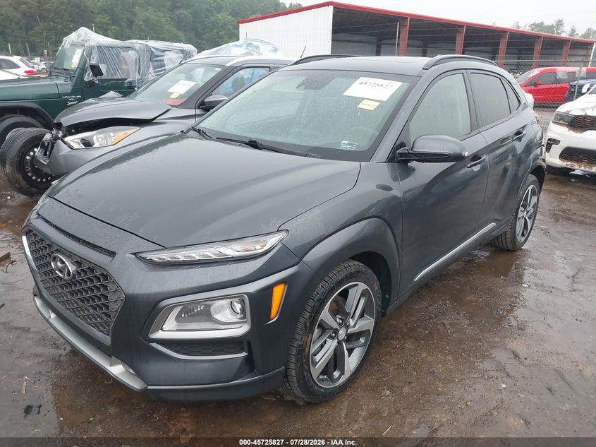 Vin: km8k3ca51lu488721, lot: 46224526, hyundai kona limited 20202