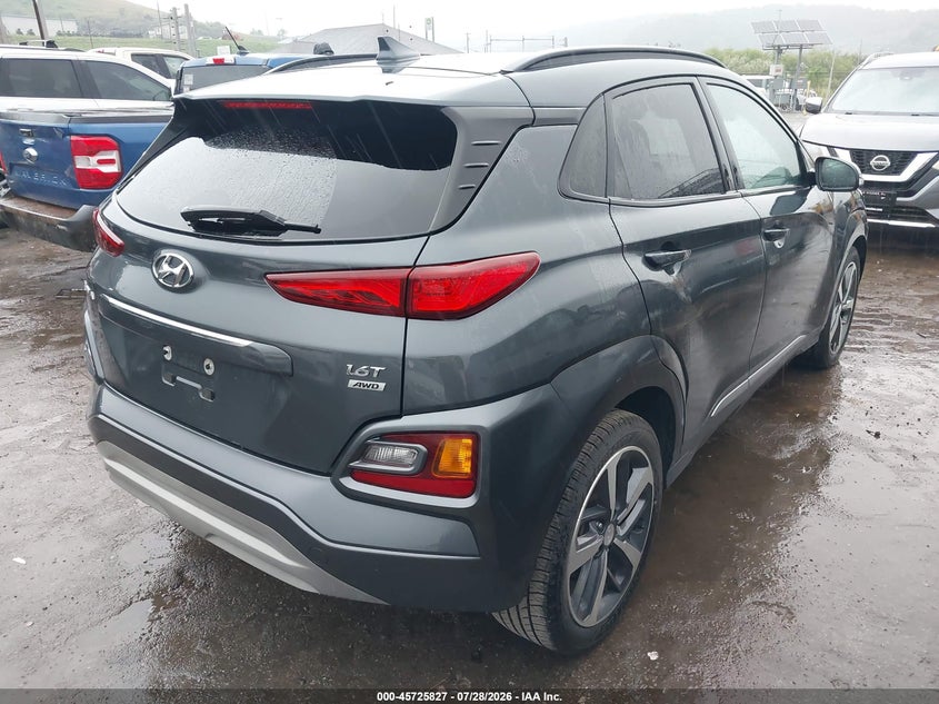 Vin: km8k3ca51lu488721, lot: 46224526, hyundai kona limited 20204