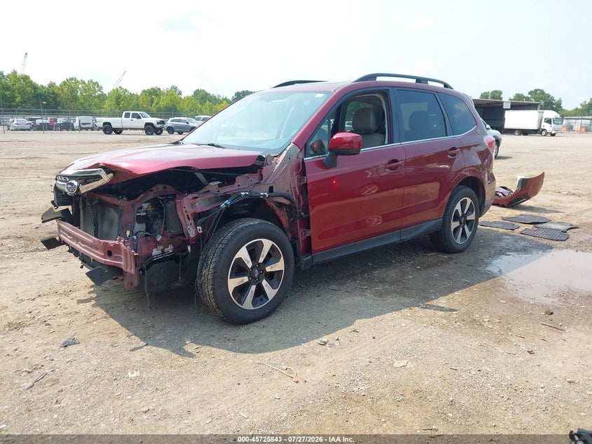 Vin: jf2sjajc1hh506195, lot: 46224542, subaru forester 2.5i limited 20172