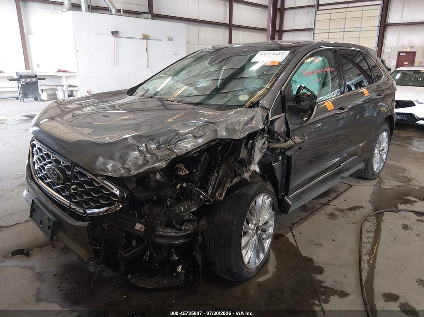 Vin: 2fmpk4k95rba74260, lot: 46224546, ford edge titanium 20242