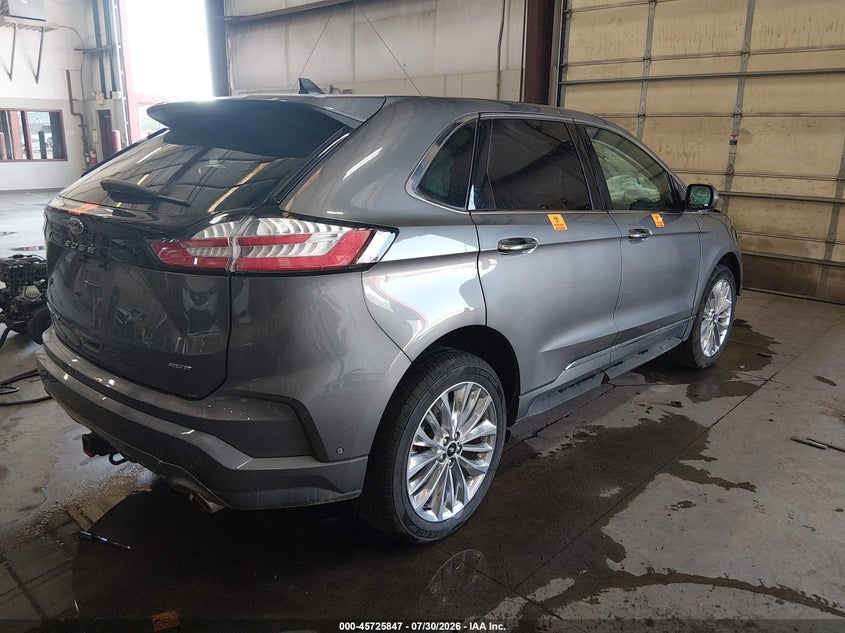 Vin: 2fmpk4k95rba74260, lot: 46224546, ford edge titanium 20244