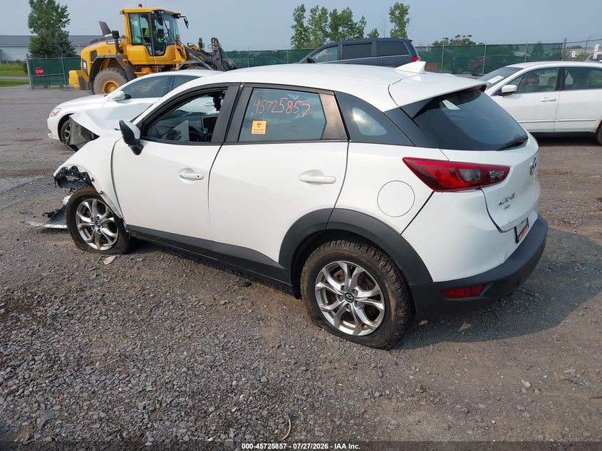 Vin: jm1dkfb78h0168697, lot: 46224556, mazda cx-3 sport 20173