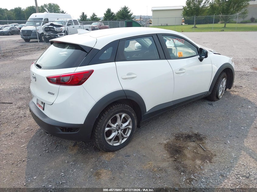 Vin: jm1dkfb78h0168697, lot: 46224556, mazda cx-3 sport 20174