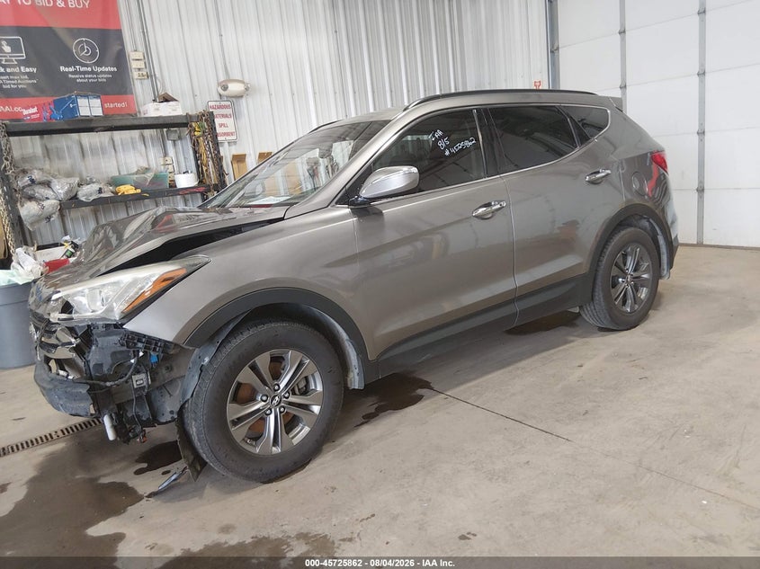 2013 HYUNDAI SANTA FE auction photo 2