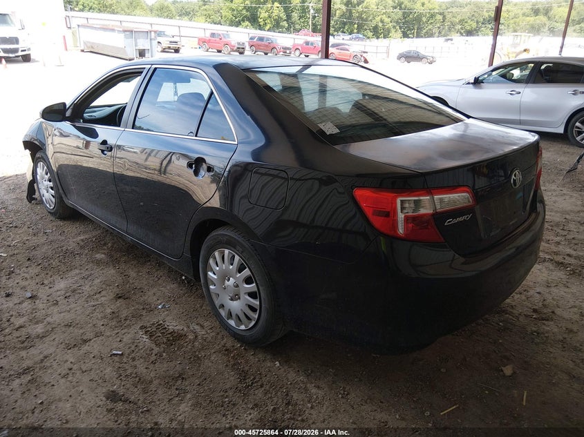 Vin: 4t1bf1fk1cu599540, lot: 46224564, toyota camry l 20123