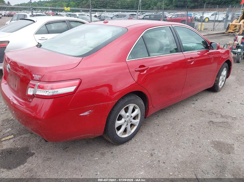 Vin: 4t1bf3ek9au097238, lot: 46224580, toyota camry le 20104